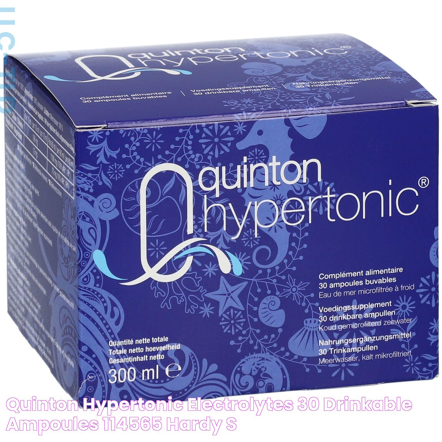 Quinton Hypertonic Electrolytes 30 Drinkable Ampoules 114565 Hardy's