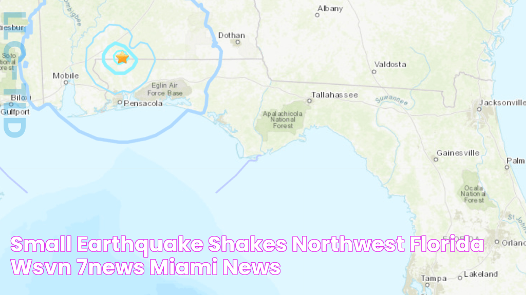 Small earthquake shakes northwest Florida WSVN 7News Miami News