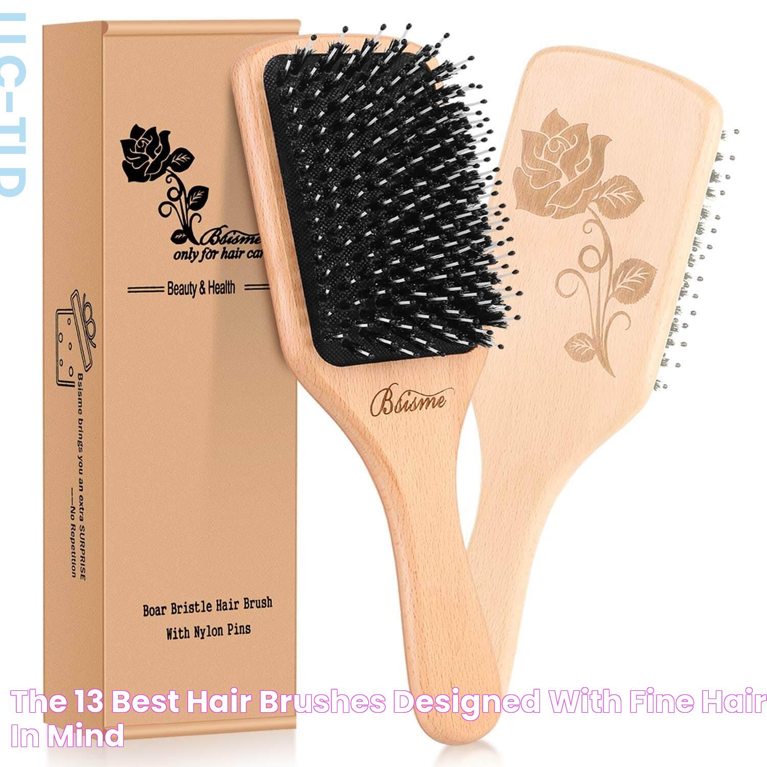 The 13 Best Hair Brushes [Designed With Fine Hair In Mind]