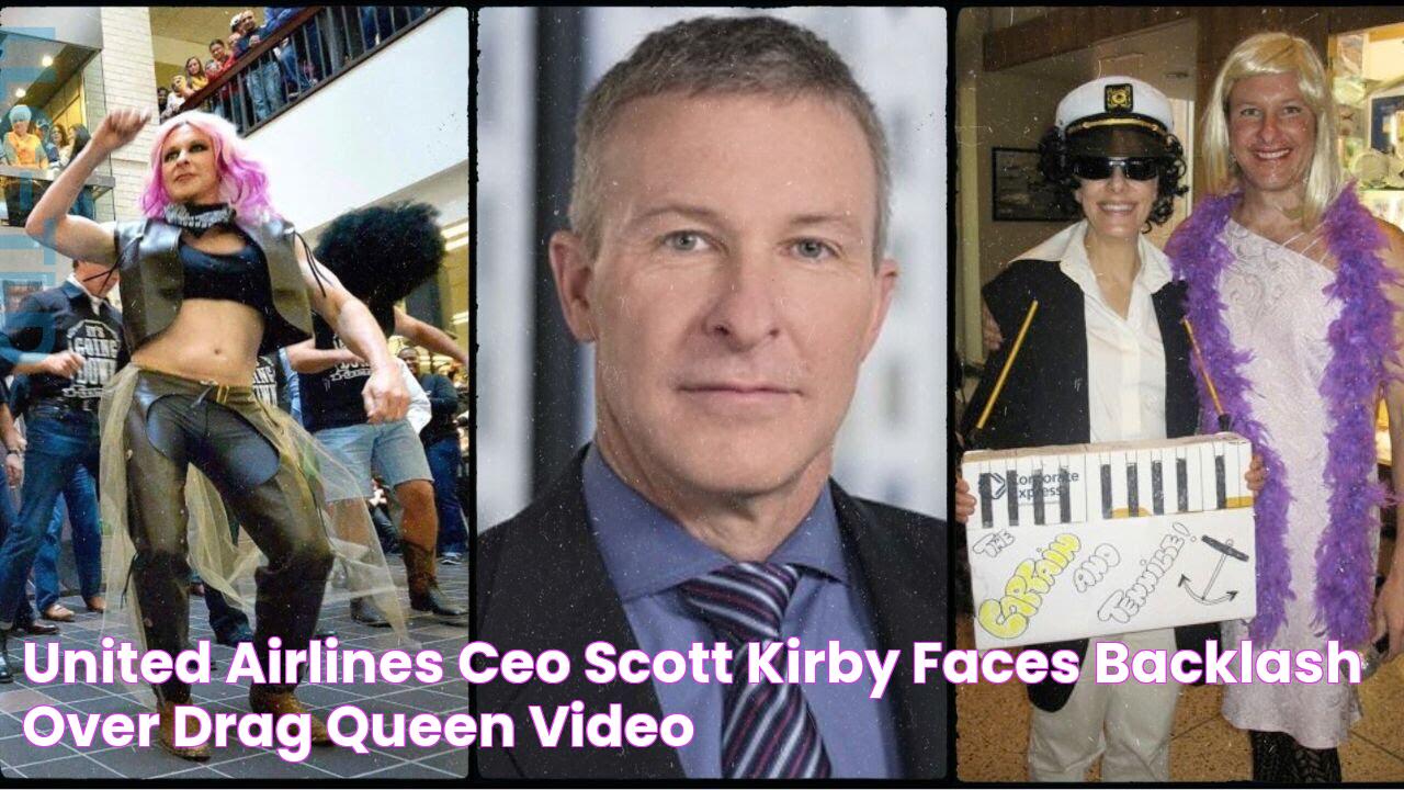 United Airlines CEO Scott Kirby faces backlash over 'drag queen' video