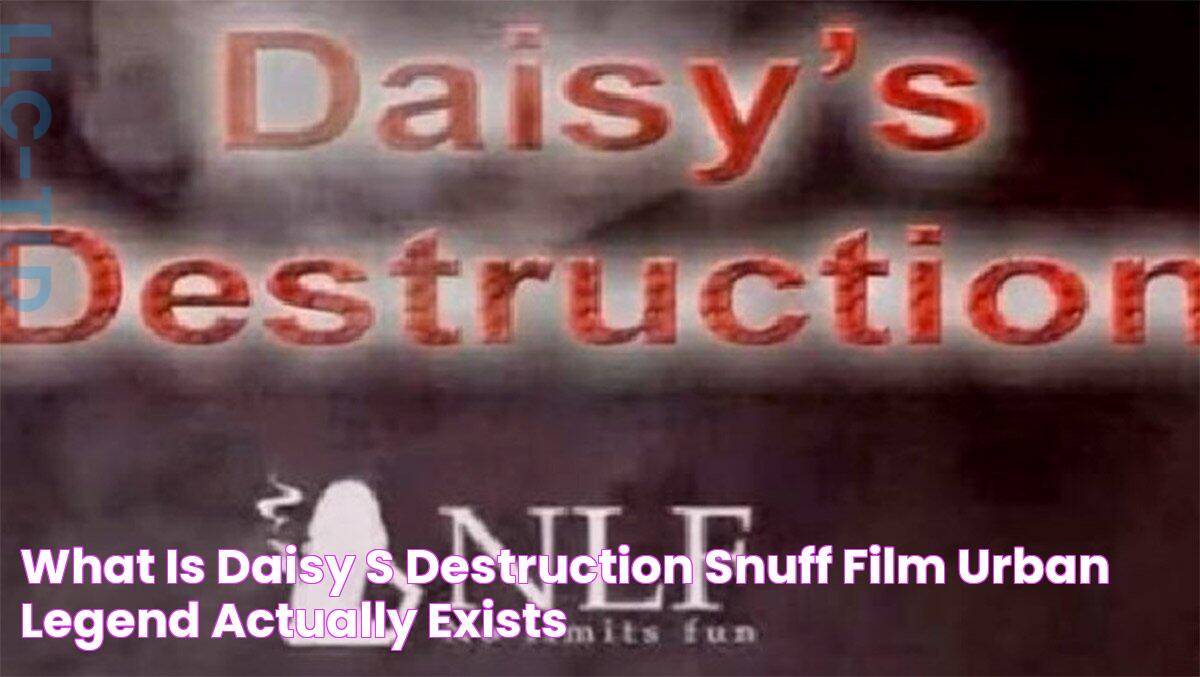 What is Daisy’s Destruction? ‘Snuff film’ urban legend actually exists