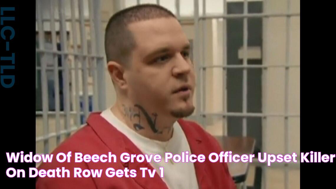 Widow of Beech Grove police officer upset killer on death row gets TV