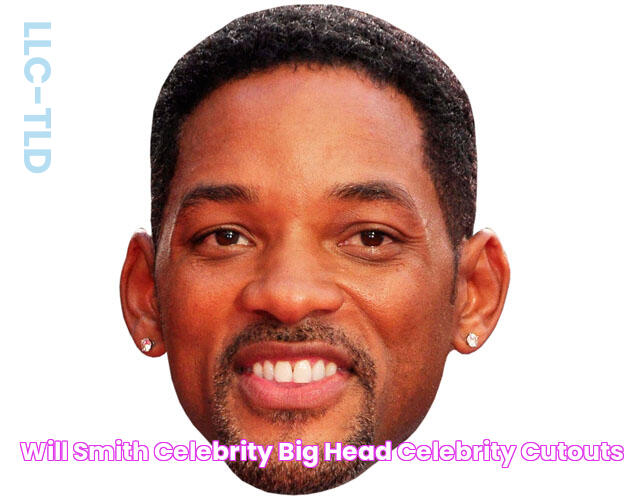 Will Smith Celebrity Big Head Celebrity Cutouts