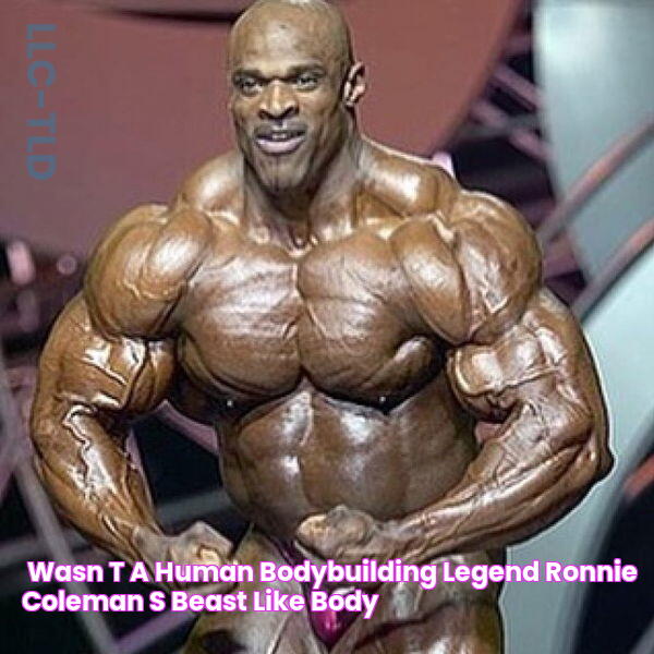 “Wasn’t a Human” Bodybuilding Legend Ronnie Coleman’s Beast Like Body