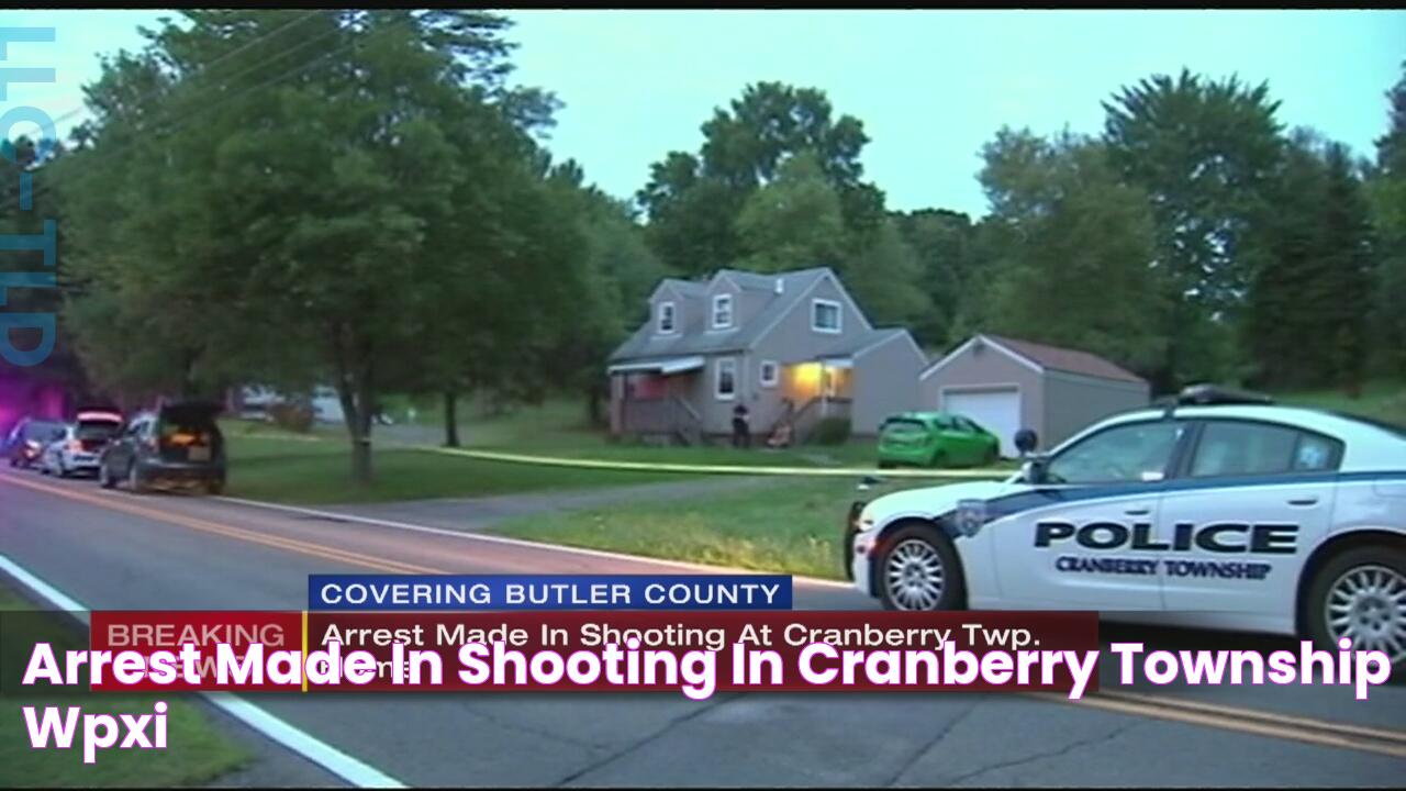 Arrest made in shooting in Cranberry Township WPXI