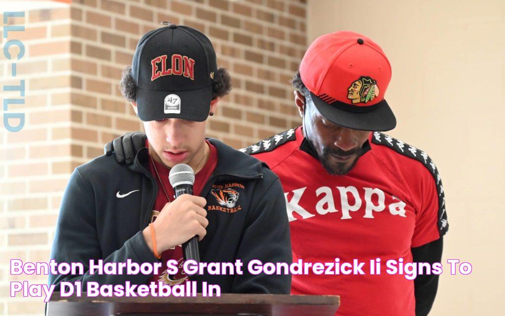 Benton Harbor's Grant Gondrezick II signs to play D1 basketball in