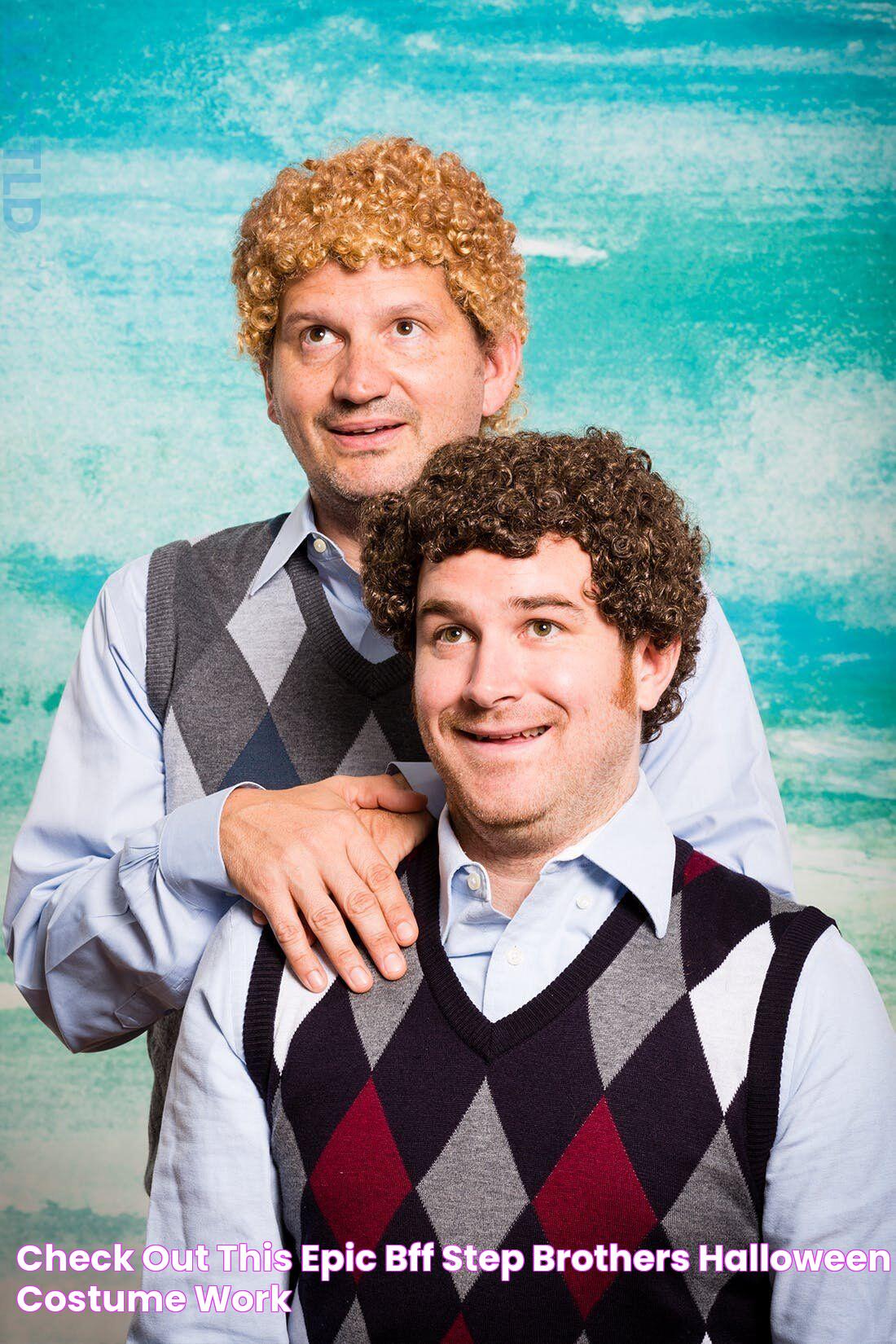 Unleash The Iconic Step Brothers Costume: Your Ultimate Party Transformation