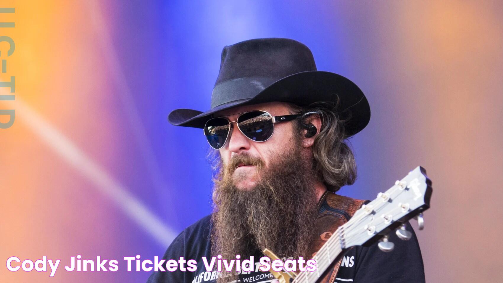 Cody Jinks Tickets Vivid Seats