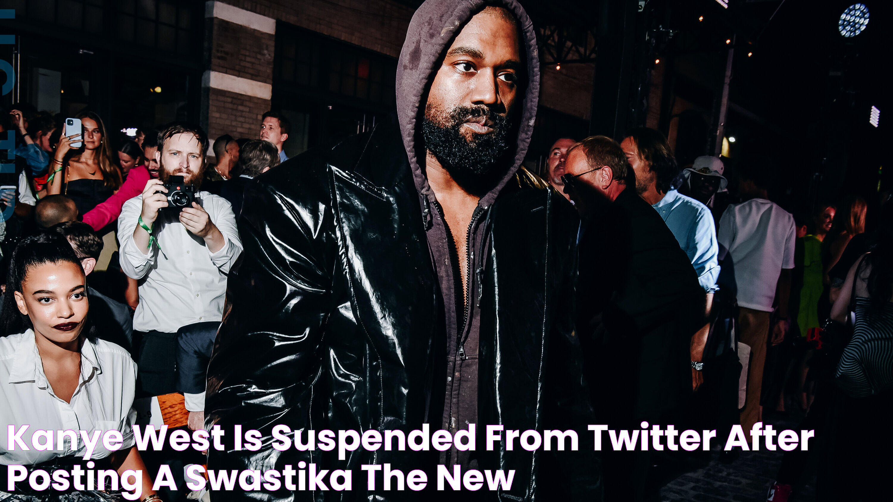 Kanye West Is Suspended From Twitter After Posting a Swastika The New