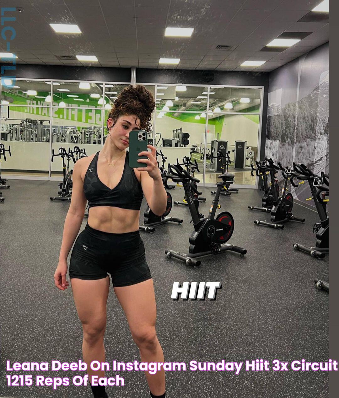 Leana Deeb on Instagram “SUNDAY HIIT 😈 3x circuit 1215 reps of each