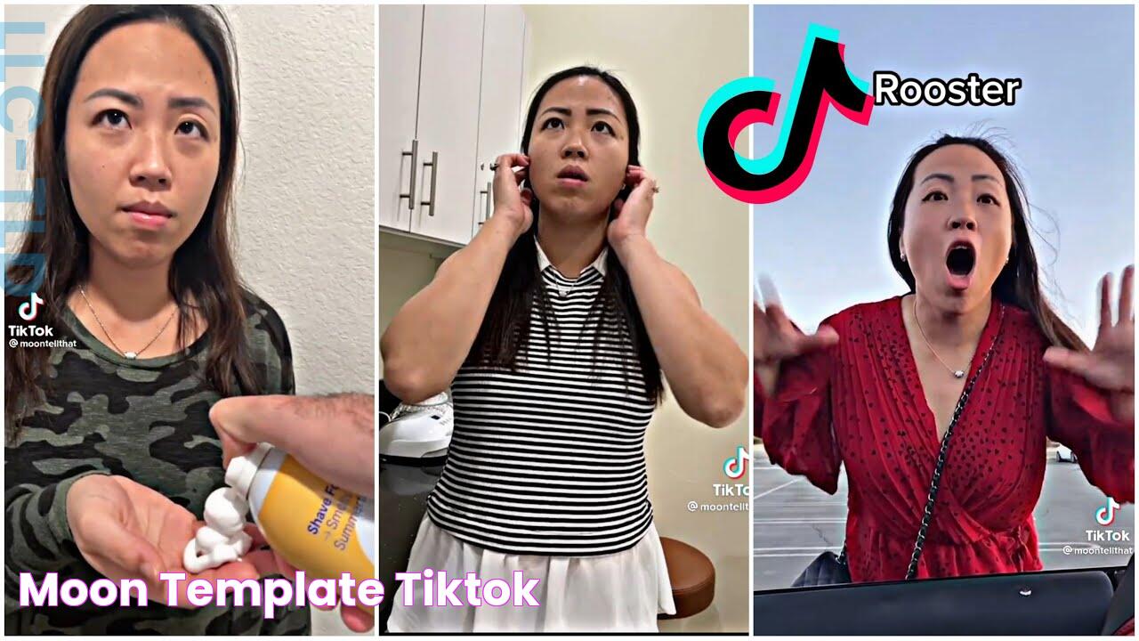 Moon Template Tiktok