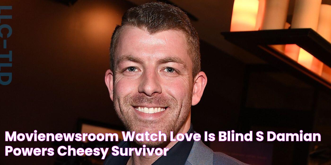 MovieNewsroom Watch Love Is Blind’s Damian Powers’ Cheesy Survivor