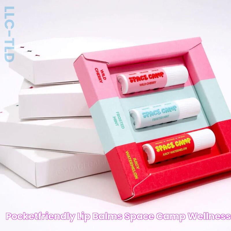 PocketFriendly Lip Balms Space Camp Wellness