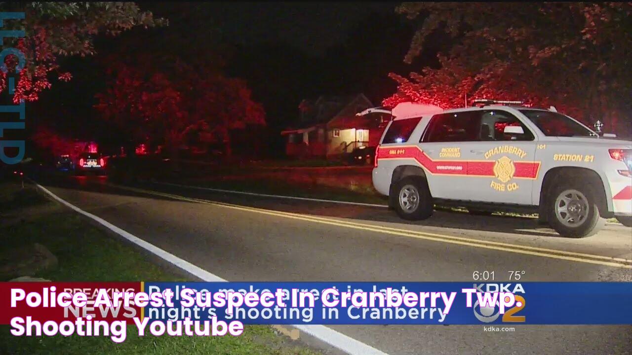 Police Arrest Suspect In Cranberry Twp. Shooting YouTube