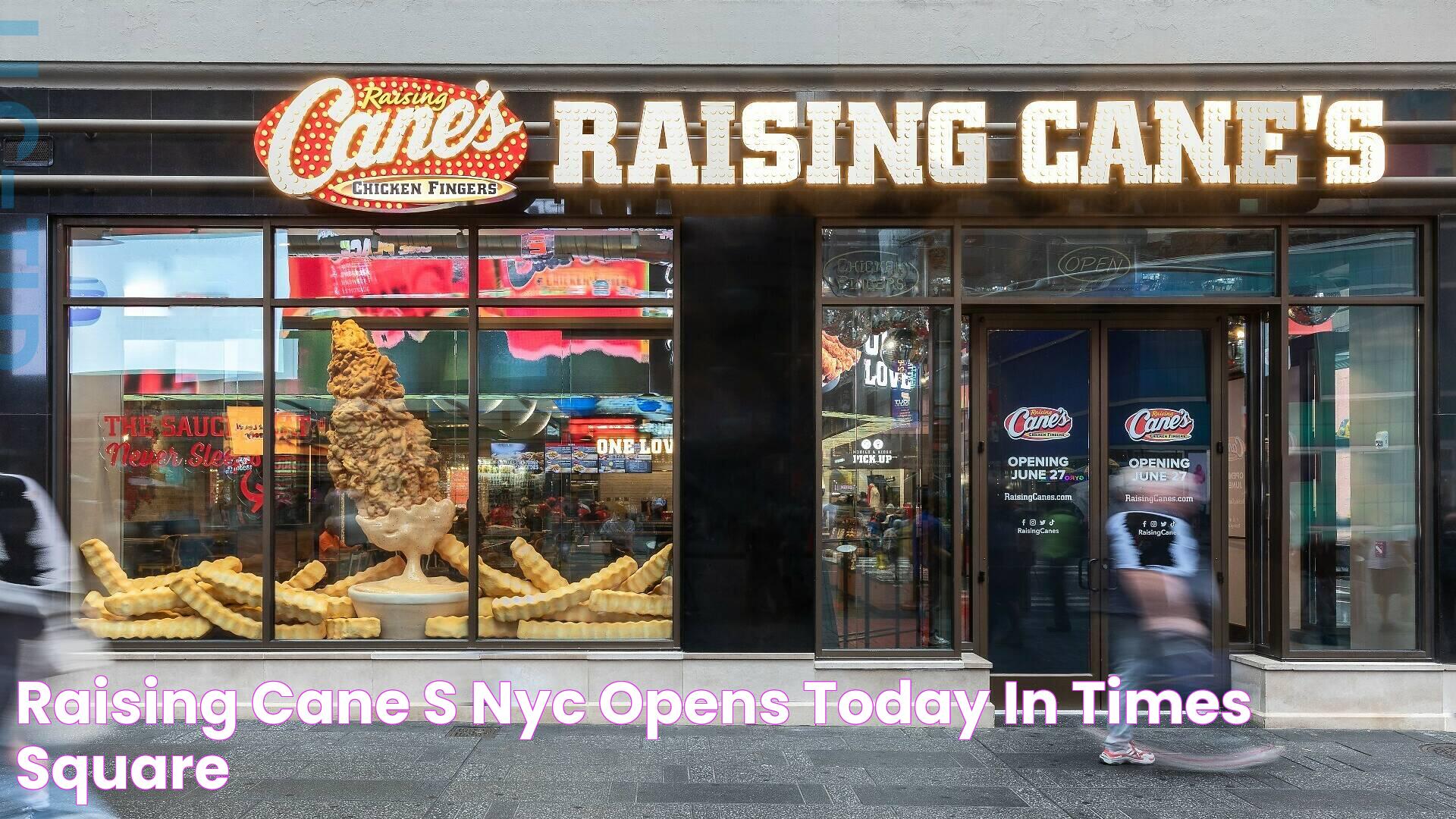 Discover The Latest At Raising Cane's New Brunswick, NJ