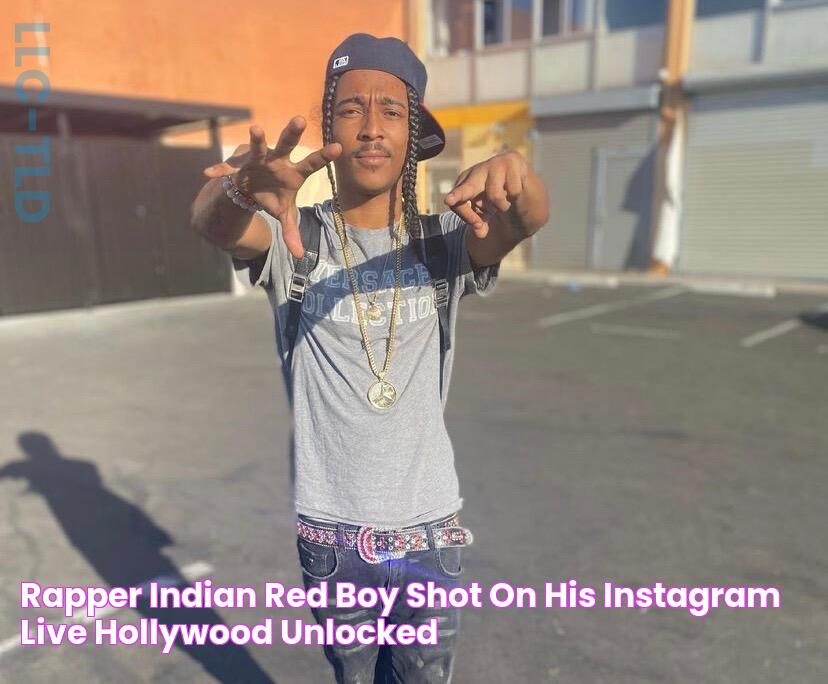 Rapper Indian Red Boy Shot On His Instagram Live • Hollywood Unlocked