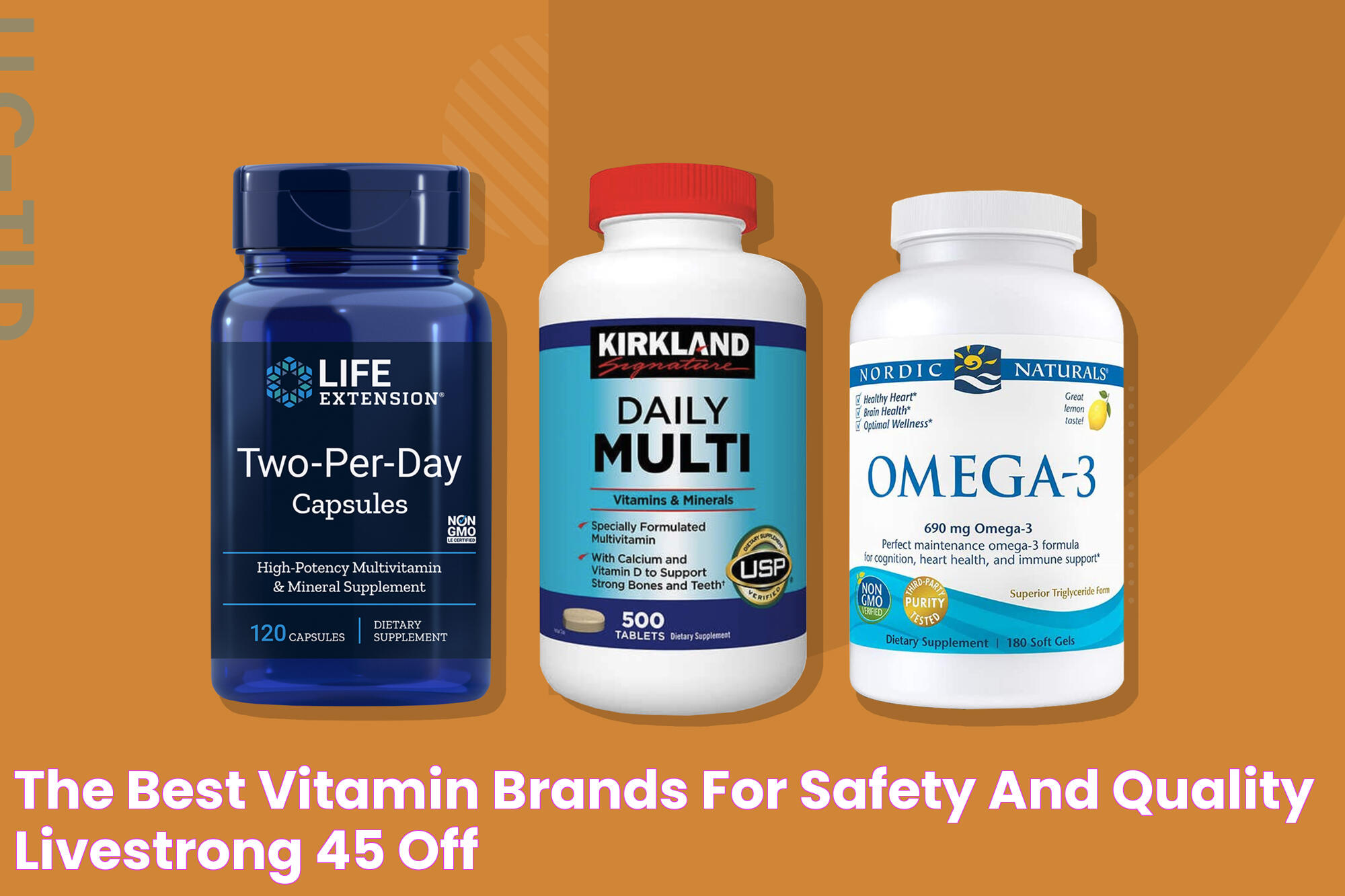 The Best Vitamin Brands For Safety And Quality Livestrong, 45 OFF