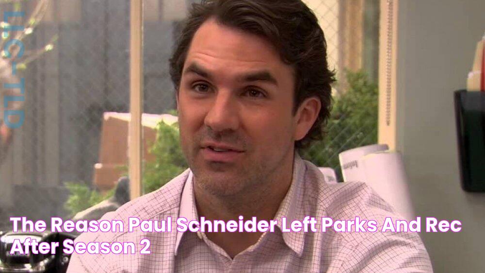 The Reason Paul Schneider Left Parks And Rec After Season 2