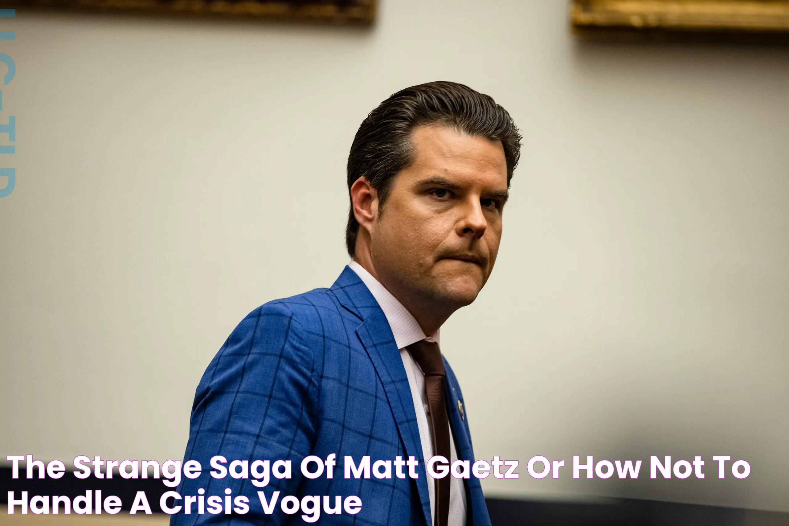 Unlocking The Truth: Matt Gaetz Under Fire For Alleged Cosmetic Surgery