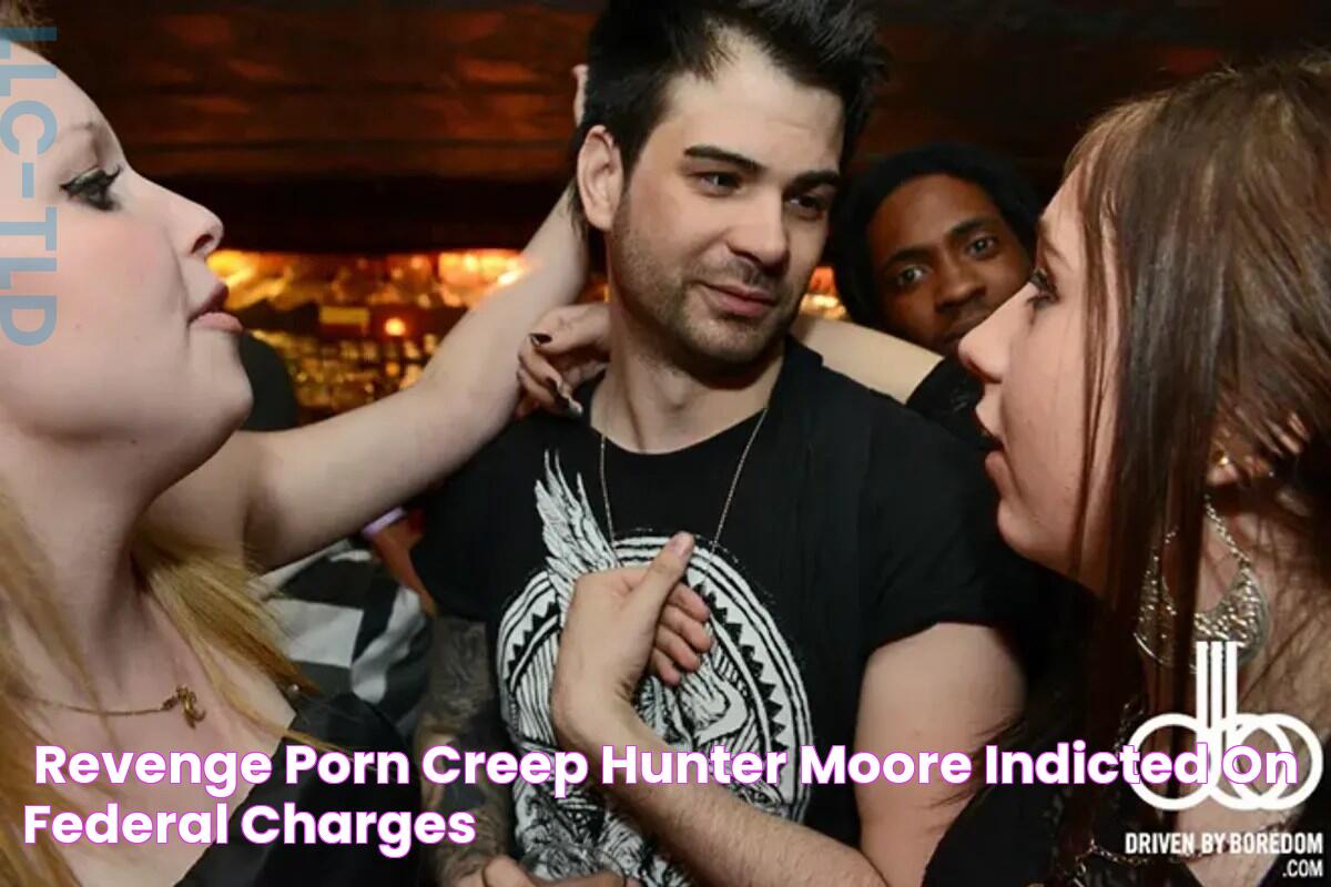 "Revenge porn" creep Hunter Moore indicted on federal charges