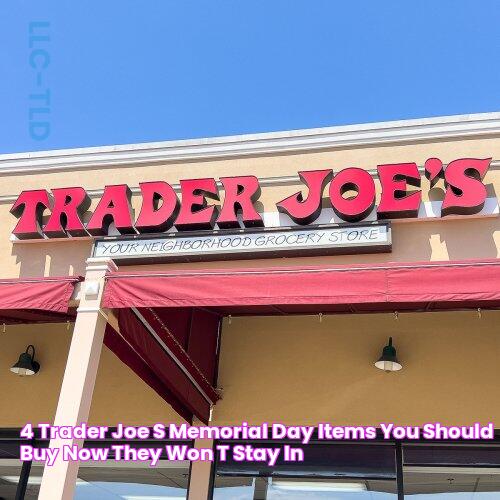 Top Picks For Your Memorial Day At Trader Joe's