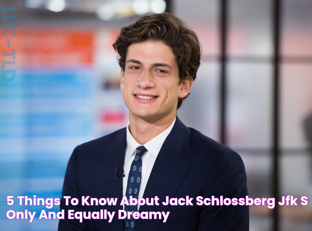 Unlocking The Enigma Of Jack Schlossberg: A Deeper Dive Into His Life And Impact