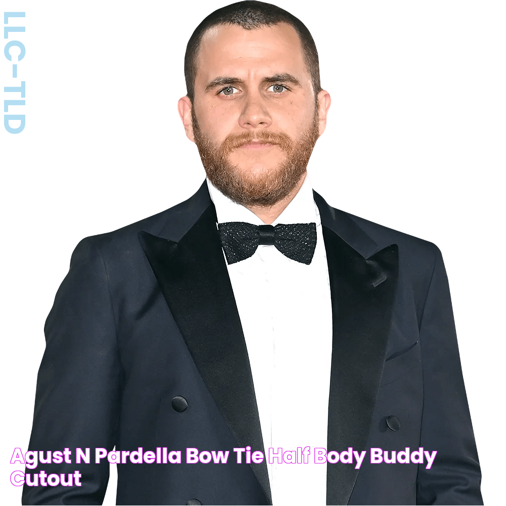 Agustín Pardella (Bow Tie) Half Body Buddy Cutout