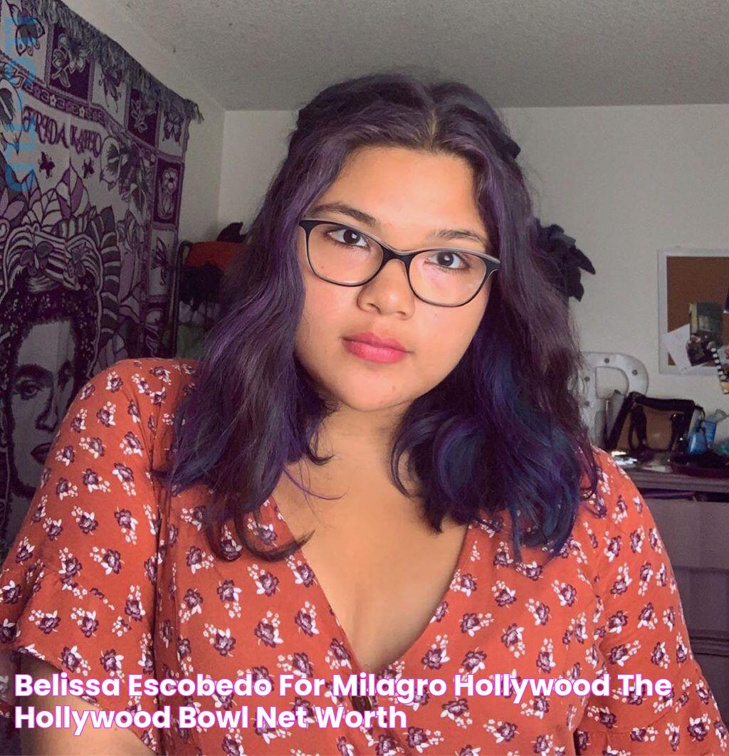 Belissa Escobedo for Milagro Hollywood, The hollywood bowl, Net worth