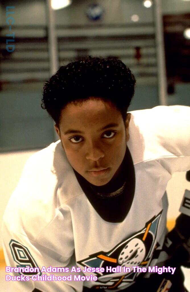 Brandon Adams as Jesse Hall in The Mighty Ducks Childhood Movie