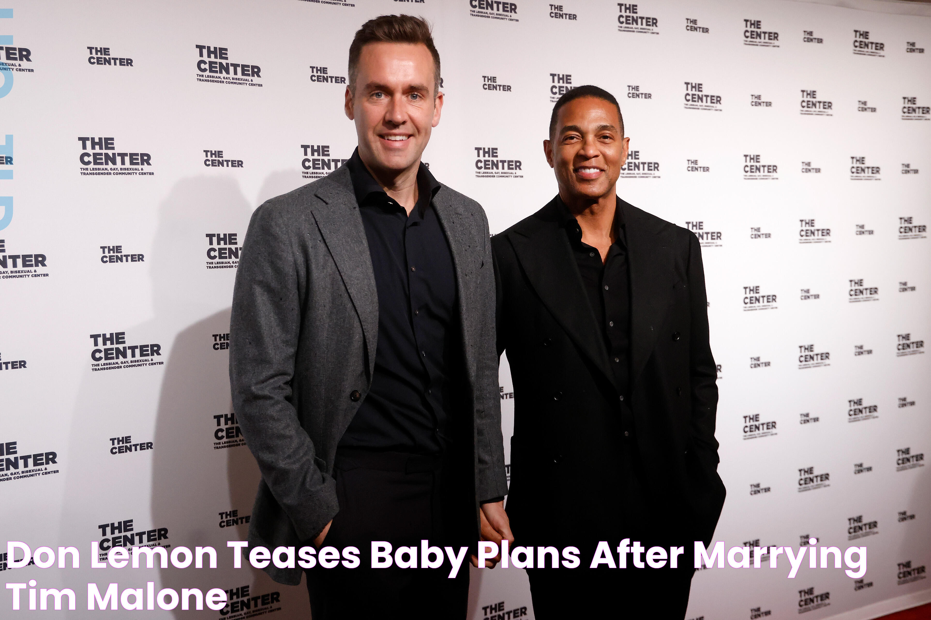 Don Lemon teases baby plans after marrying Tim Malone