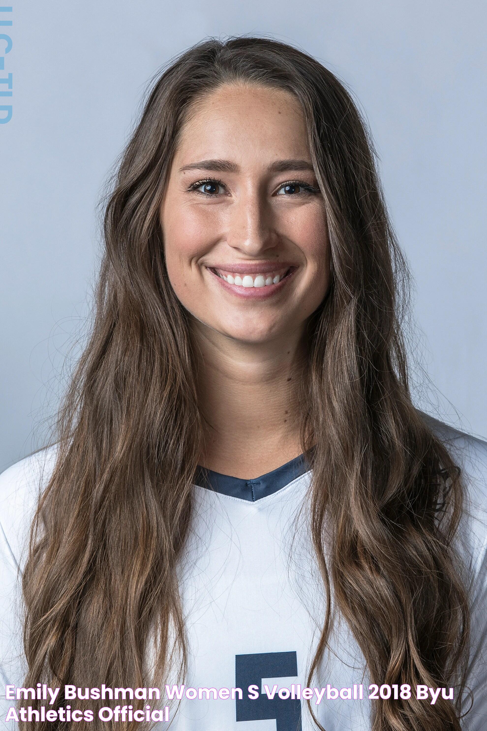 Emily Bushman Women's Volleyball 2018 BYU Athletics Official