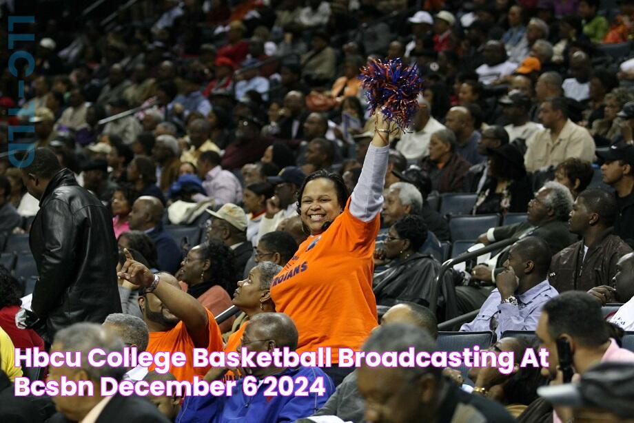 HBCU College Basketball Broadcasting At BCSBN December 6, 2024