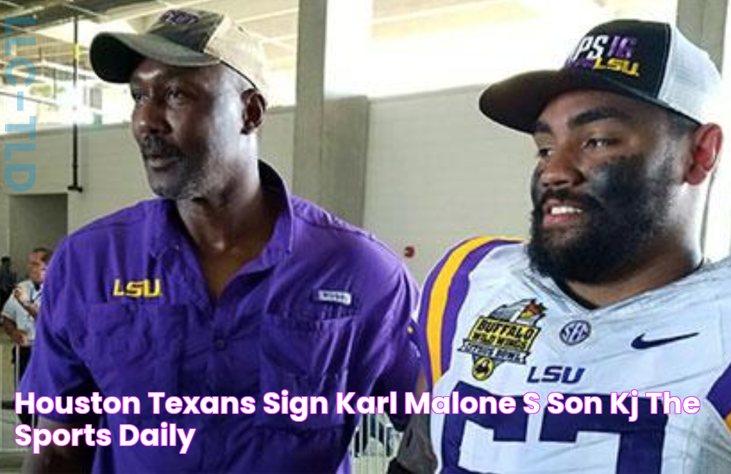 Houston Texans sign Karl Malone's son, KJ The Sports Daily