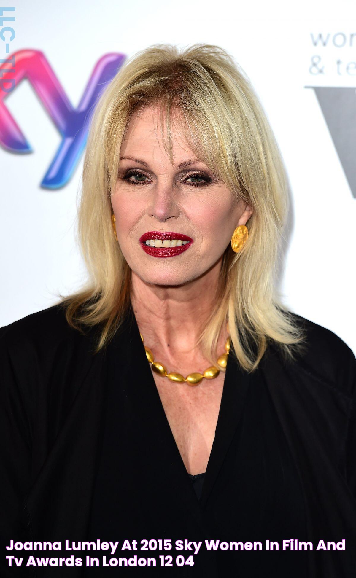 JOANNA LUMLEY at 2015 Sky Women in Film and TV Awards in London 12/04