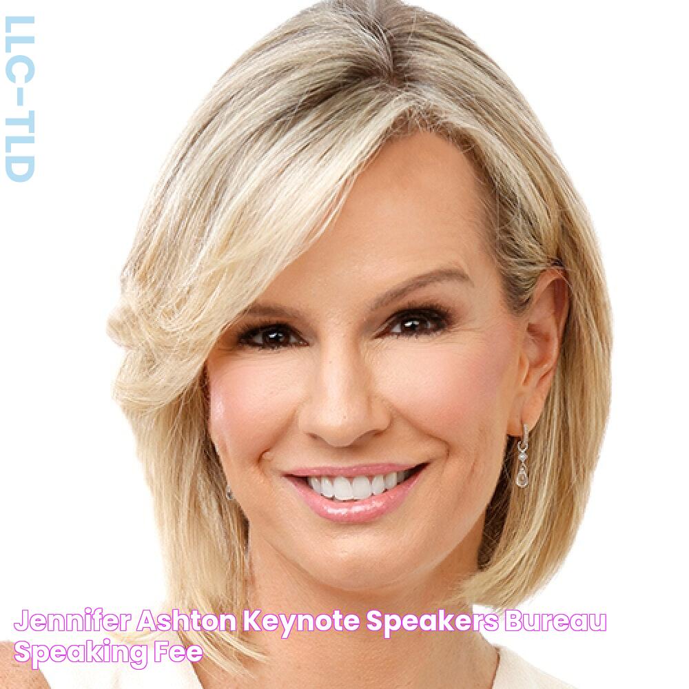 Jennifer Ashton Keynote Speakers Bureau & Speaking Fee