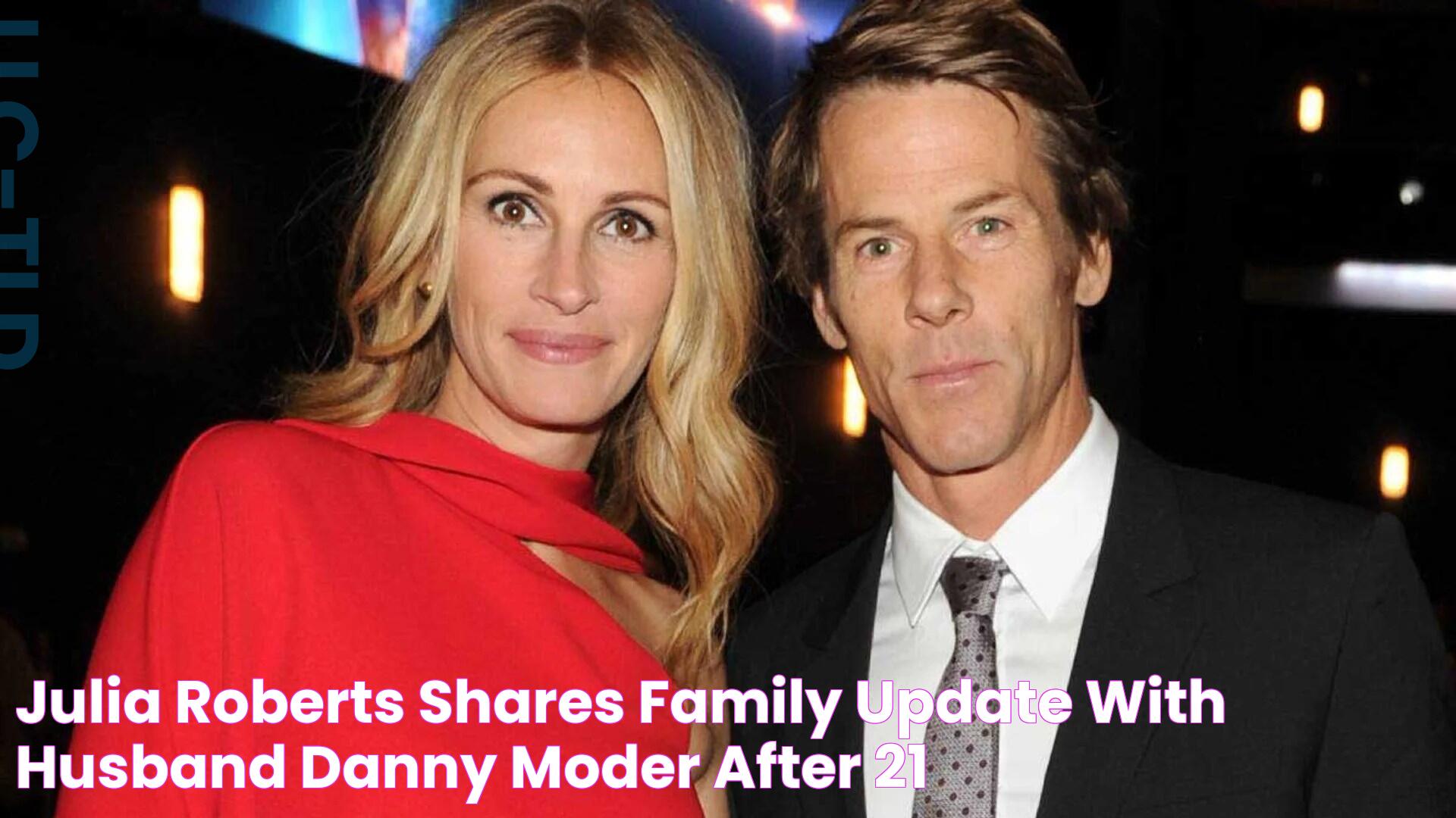 Julia Roberts shares family update with husband Danny Moder after 21