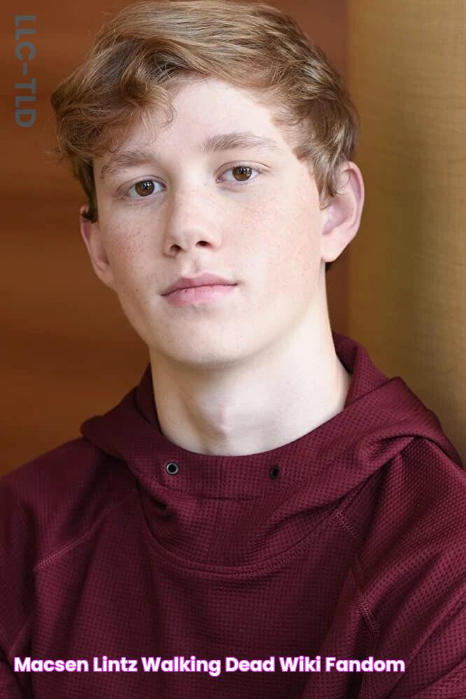 Macsen Lintz Walking Dead Wiki Fandom