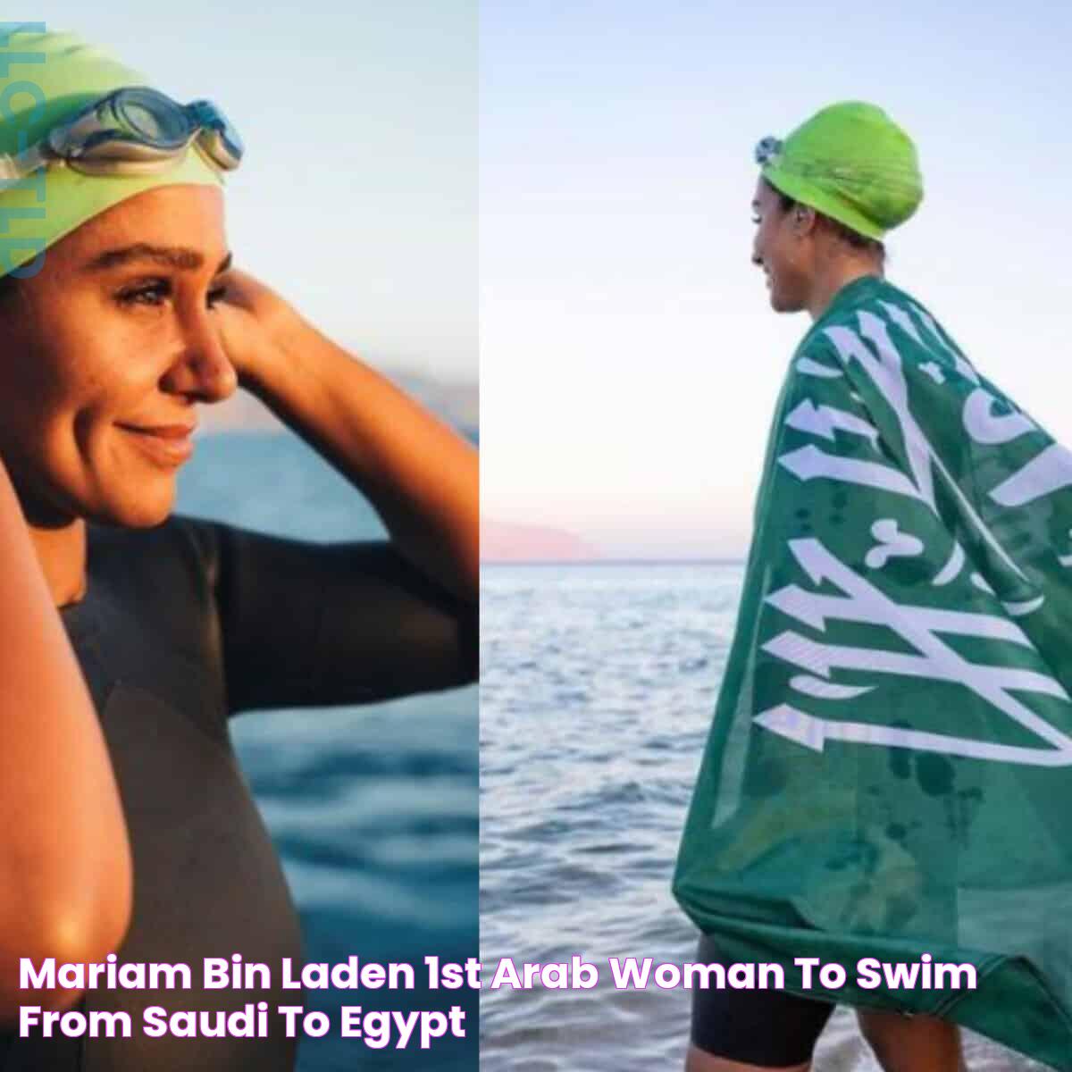 Mariam bin Laden 1st Arab woman to swim from Saudi to Egypt