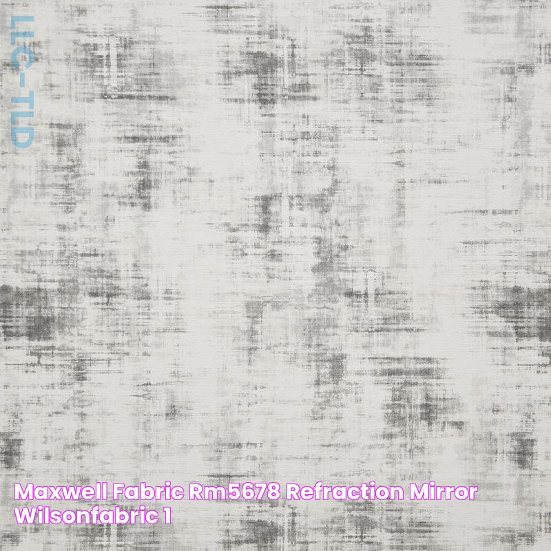 Maxwell Fabric RM5678 Refraction Mirror WILSONFABRIC