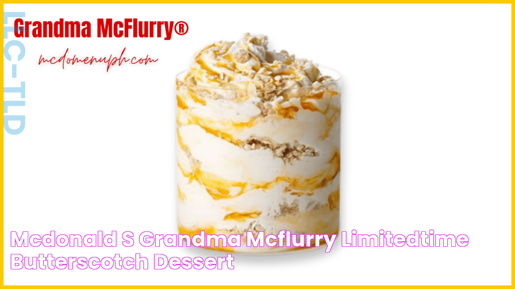 Grandma McFlurry's Unforgettable Ingredients: Unleash The Sweetness