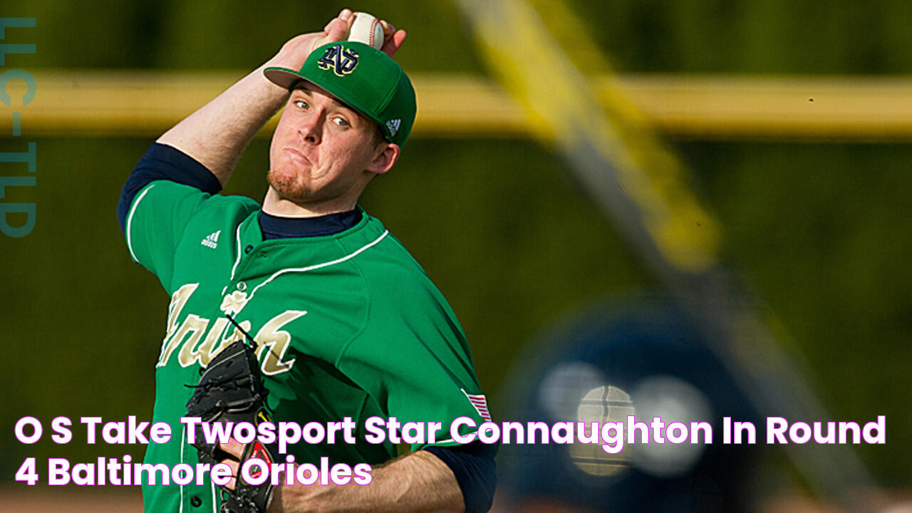 O's take twosport star Connaughton in Round 4 Baltimore Orioles