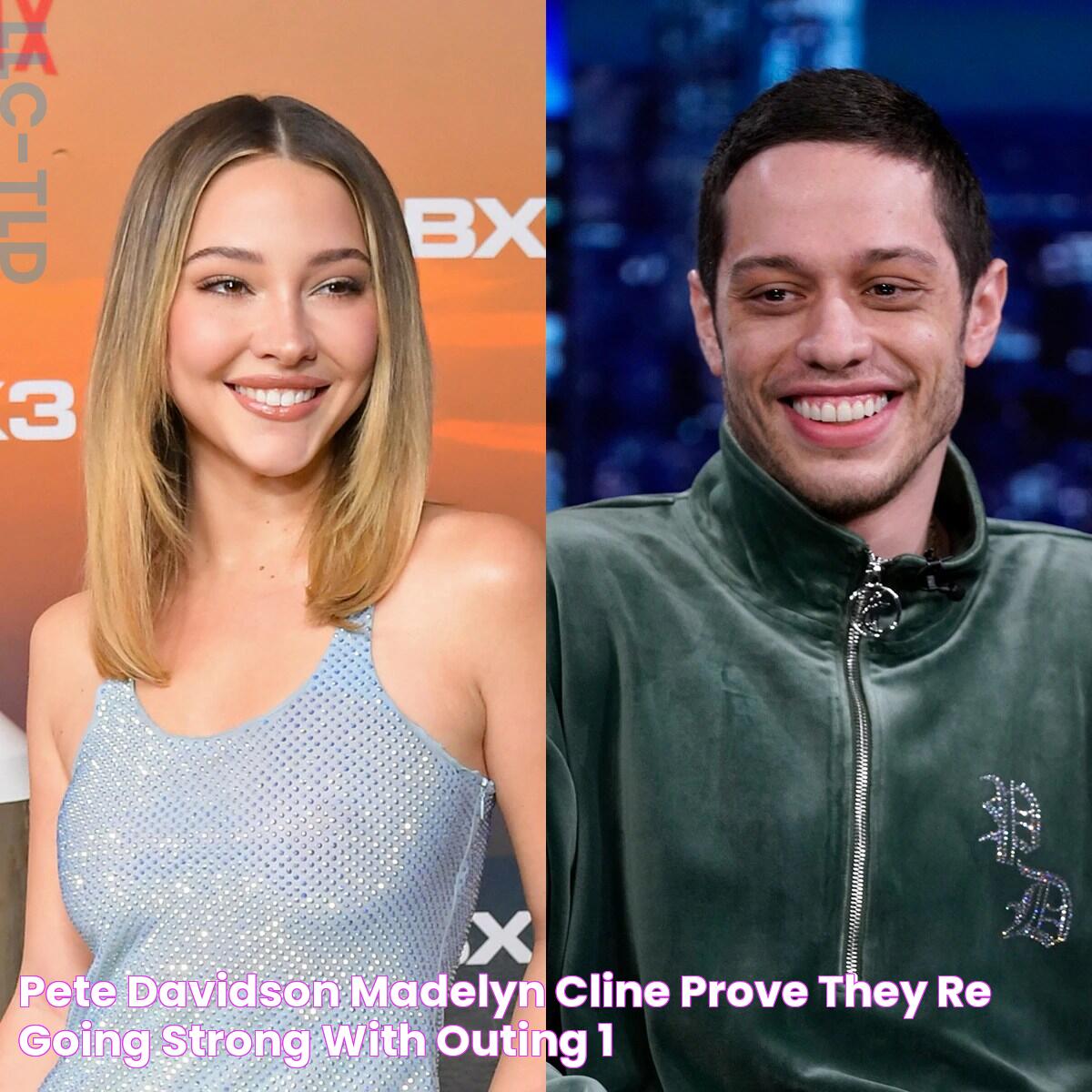 Pete Davidson & Madelyn Cline Prove They're Going Strong With Outing