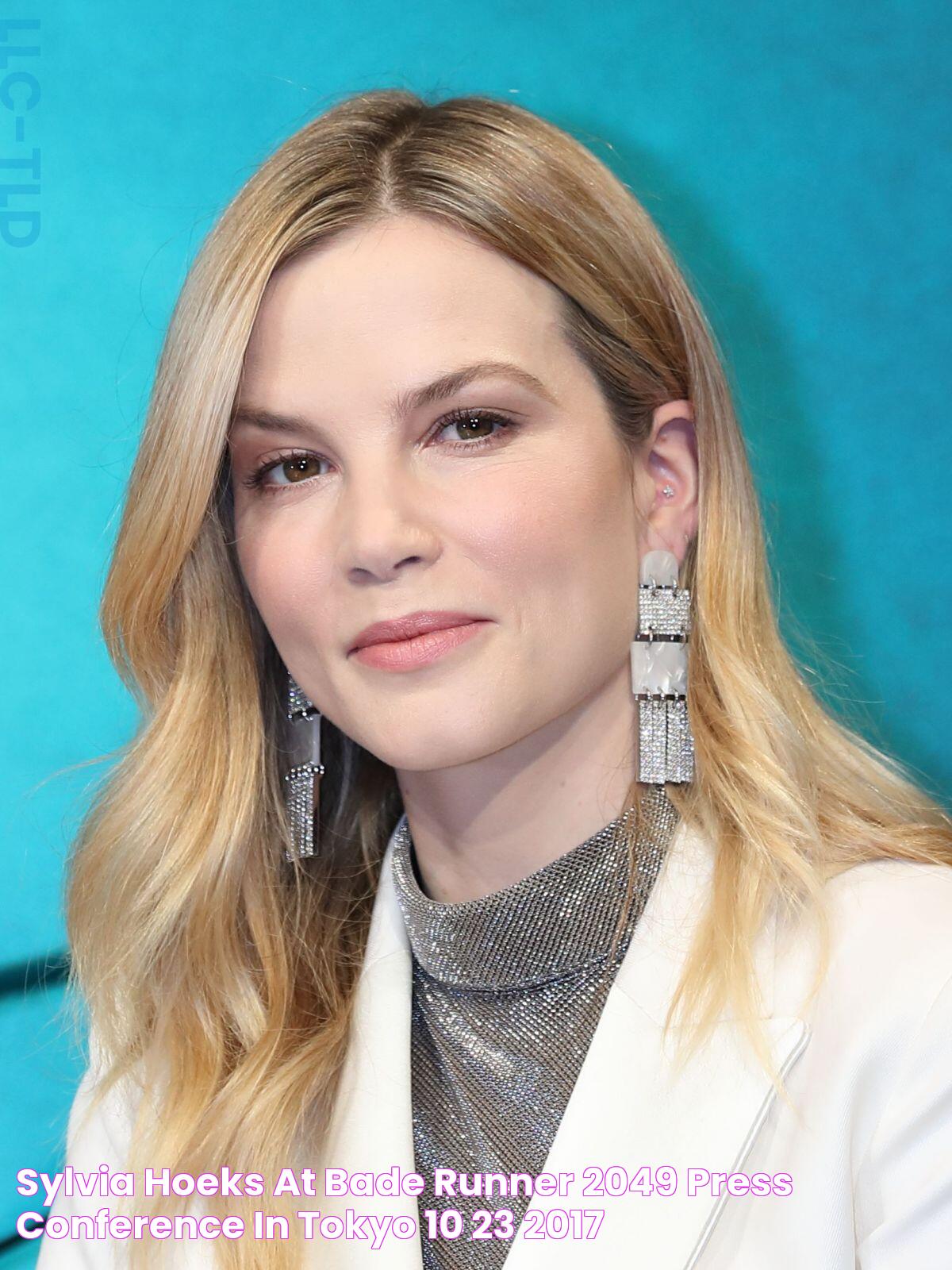 SYLVIA HOEKS at Bade Runner 2049 Press Conference in Tokyo 10/23/2017