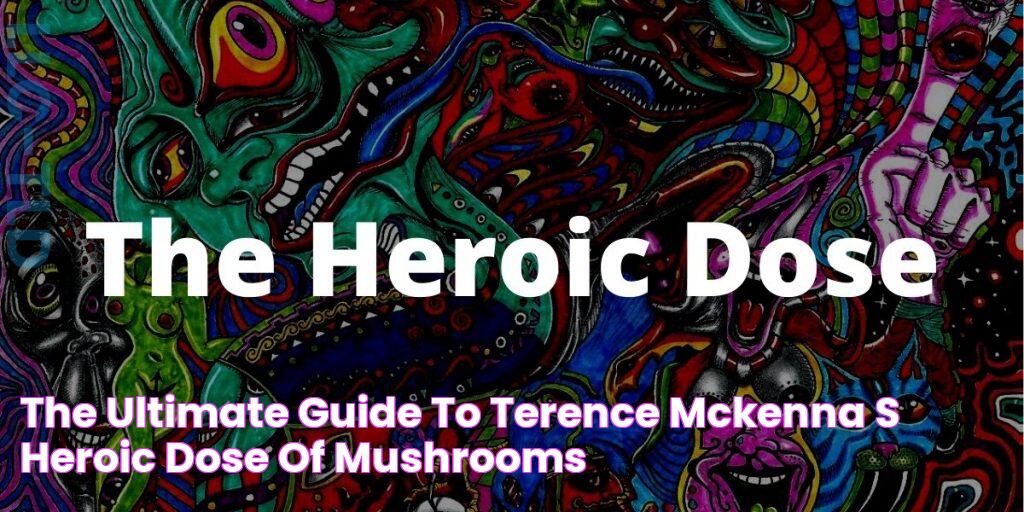 Learn The Secrets Of Terence McKenna's Heroic Dose