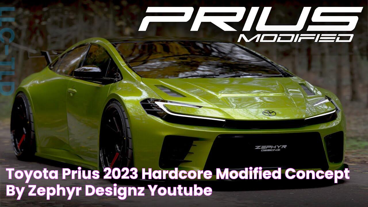 Toyota PRIUS 2023 HARDCORE MODIFIED Concept by Zephyr Designz YouTube