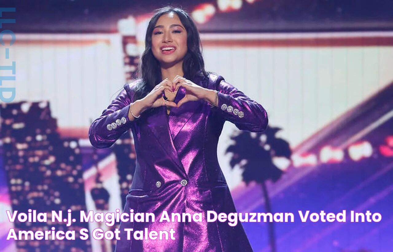 Voila! N.J. magician Anna DeGuzman voted into ‘America’s Got Talent