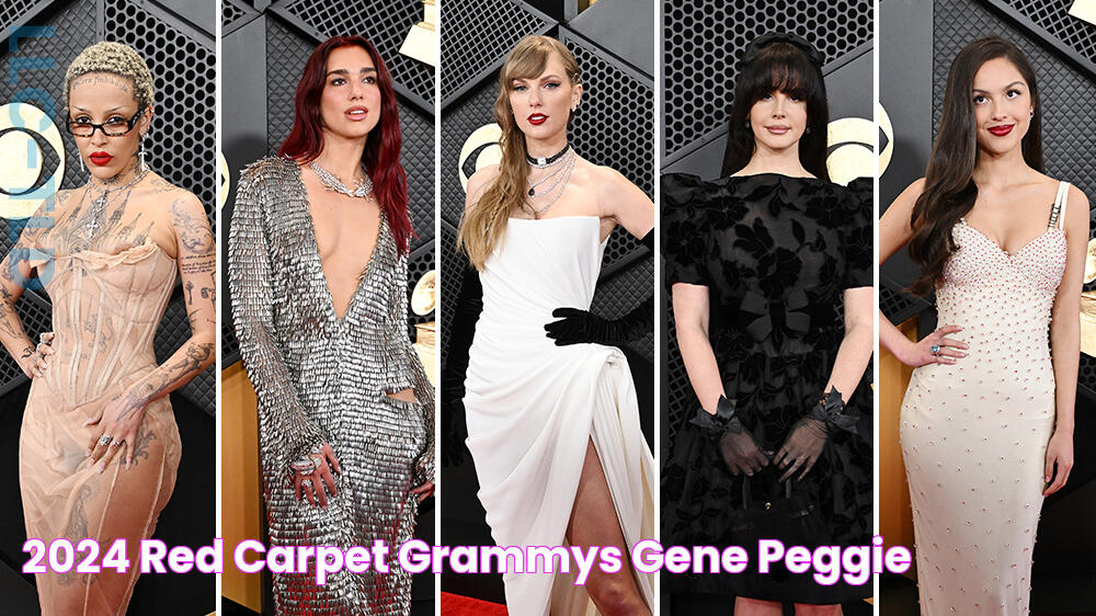 2024 Red Carpet Grammys Gene Peggie