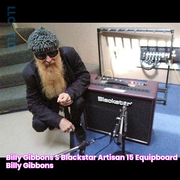 Billy Gibbons's Blackstar Artisan 15 Equipboard® Billy gibbons