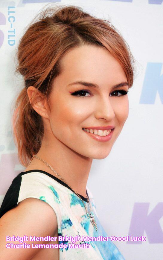 Bridgit Mendler Bridgit mendler, Good luck charlie, Lemonade mouth