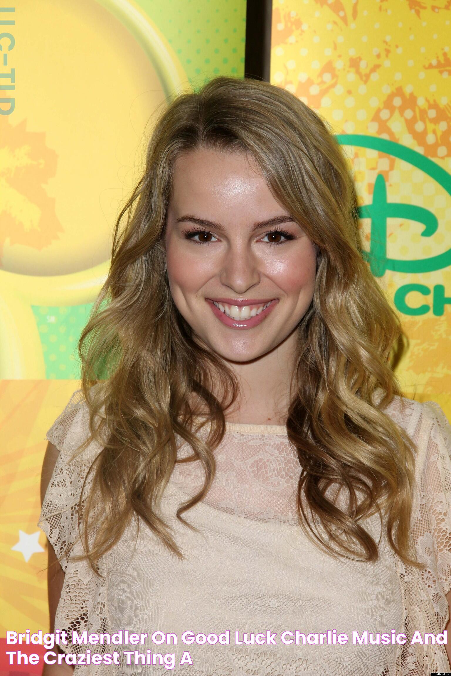 Bridgit Mendler On 'Good Luck Charlie,' Music, And The Craziest Thing A